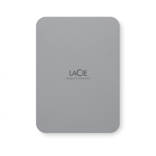 Hard Disk portabil Seagate LaCie Mobile Drive 5 TB, USB-C, 2.5 inch, Gray
