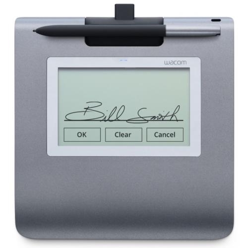 Tableta Grafica Wacom Signature STU-430 cu SIGN PRO, Gray