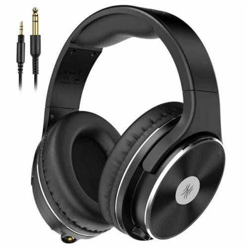 Casti cu microfon OneOdio Studio-HiFi, 3.5 mm jack/6.35 mm jack, Black