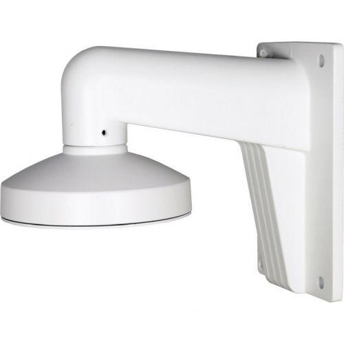 Suport montaj pe perete pentru camere dome Hikvision DS-1273ZJ-135, material aliaj de aluminiu, culoare alba, dimensiuni Ø 136 mm × 183.5 mm × 230 mm, greutate 704 g