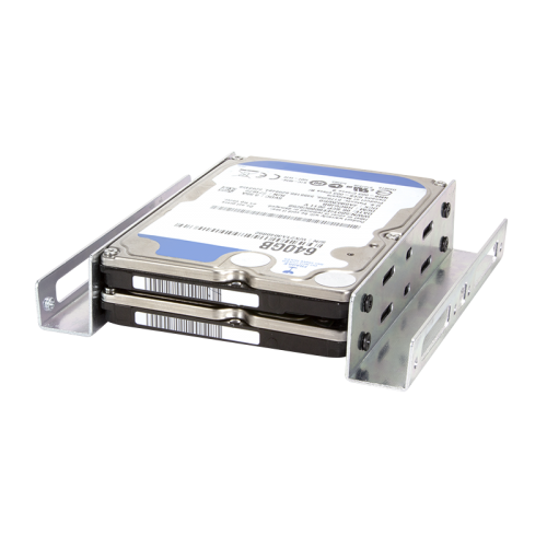 Suport montare HDD LogiLink AD0009, 2.5inch in bay de 3.5inch, 2xHDD