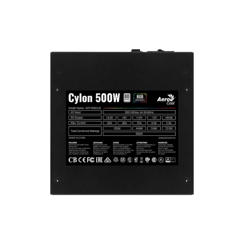 Sursa Aerocool Cylon RGB, 500W