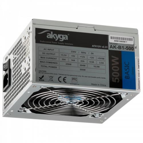 Sursa AKYGA Basic AK-B1-500, 500W