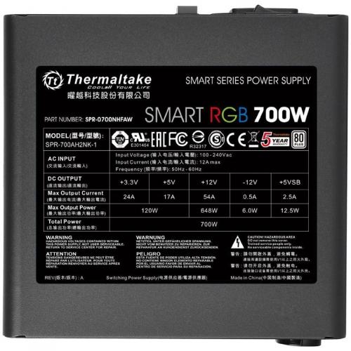 Sursa Thermaltake Smart RGB, 700W