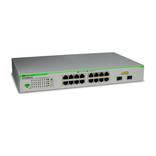 Switch ALLIED TELESIS GS950, 16 port, 10/100/1000 Mbps