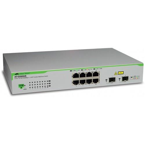 Switch ALLIED TELESIS GS950, 8 port, 10/100/1000 Mbps