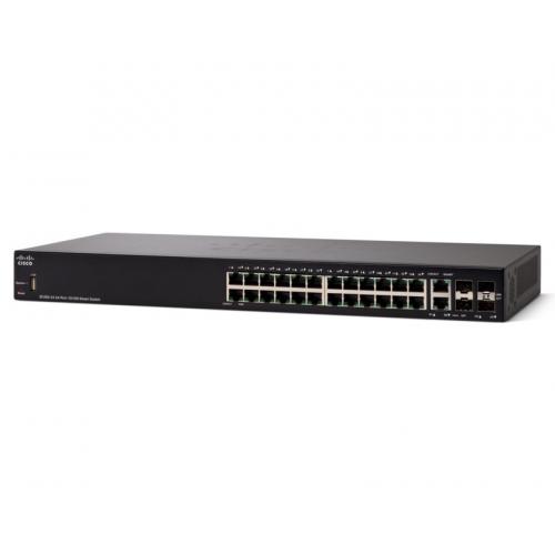 Switch Cisco SF250-24-K9, 24 porturi