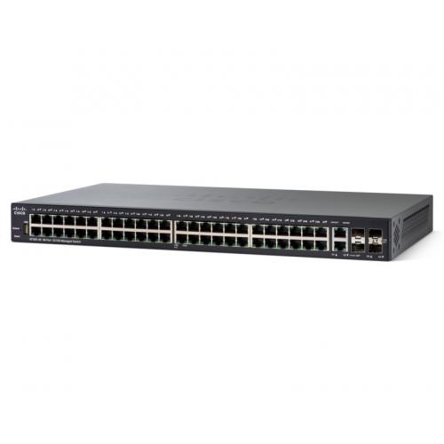 Switch Cisco SF350-48, 48 porturi