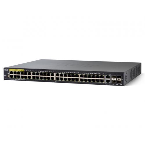 Switch Cisco SF350-48MP-K9, 48 porturi, PoE
