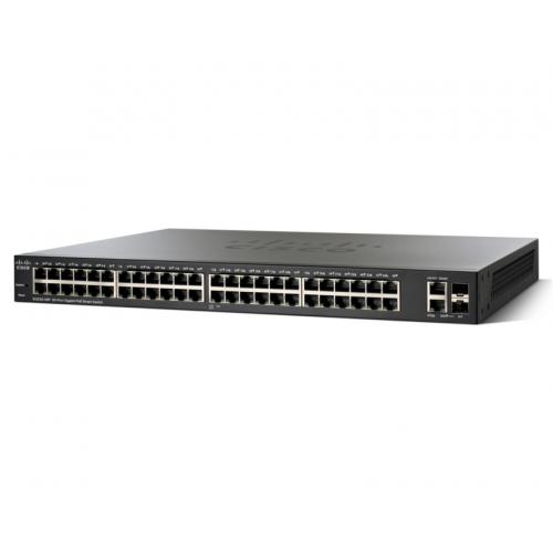 Switch Cisco SG250-50P, 48 porturi, PoE