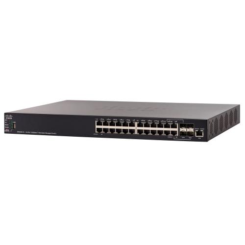 Switch Cisco SX550X-24, 24 porturi