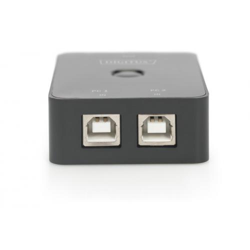 Switch Digitus KVM DA-70135-2, 1x USB, Black