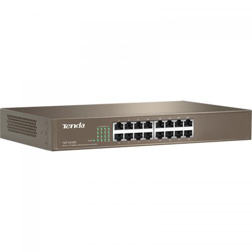 Switch Tenda TEF1016D, 16 Port, 10/100 Mbps