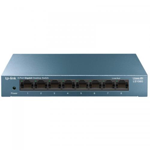 Switch TP-LINK LS108G, 8 port, 10/100/1000 Mbps