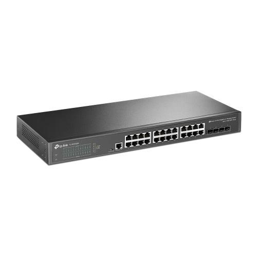 Switch TP-Link JetStream TL-SG3428X-UPS, 24 porturi