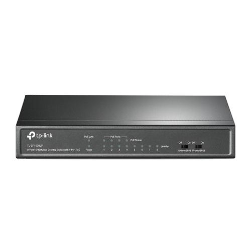 Switch TP-Link TL-SF1008LP, 8 port, 10/100 Mbps