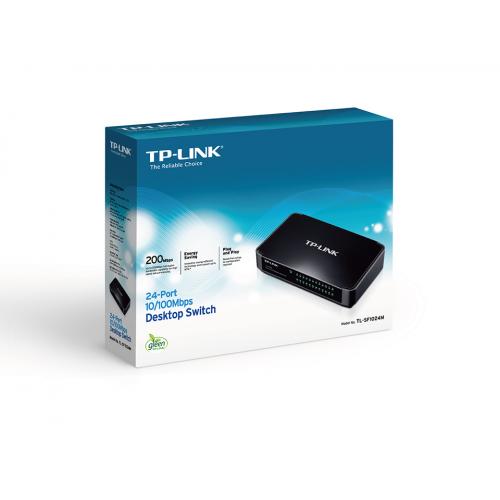 Switch TP-Link TL-SF1024M, 24 porturi