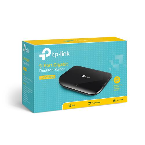 Switch TP-LINK TL-SG1005D, 5 porturi