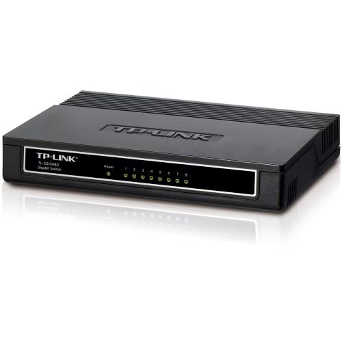 Switch TP-Link TL-SG1008, 8 port, 10/100/1000 Mbps