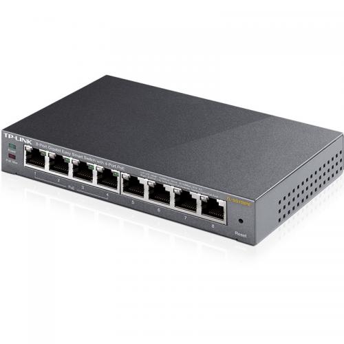 Switch TP-LINK TL-SG108PE, 8 porturi, PoE