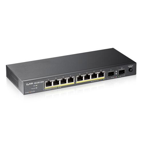 Switch Zyxel GS1100-10HP, 10 port, 10/100/1000 Mbps