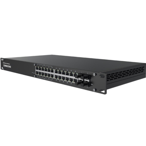 Switch Teltonika SWM280, 24 porturi (12 PoE+)