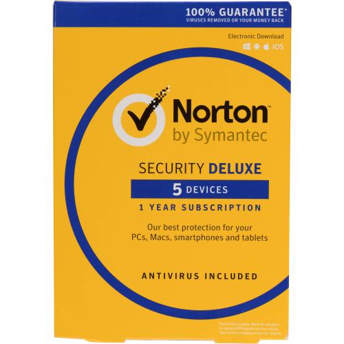 Symantec Norton Security 2.0, 1 user/5 devices English