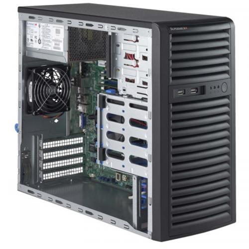 Server Supermicro SuperServer 5039D-I, Intel Xeon E3-1220, RAM 8GB, HDD 2x 1TB,  Intel C232, PSU 300W, No OS 