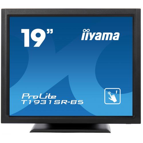 Monitor LED Touchscreen Iiyama Prolite T1931SR-B5, 19inch, 1280x1024, 5ms, Black