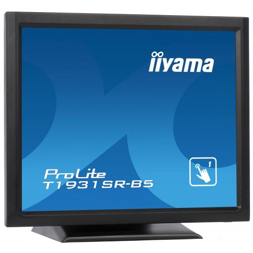 Monitor LED Touchscreen Iiyama Prolite T1931SR-B5, 19inch, 1280x1024, 5ms, Black