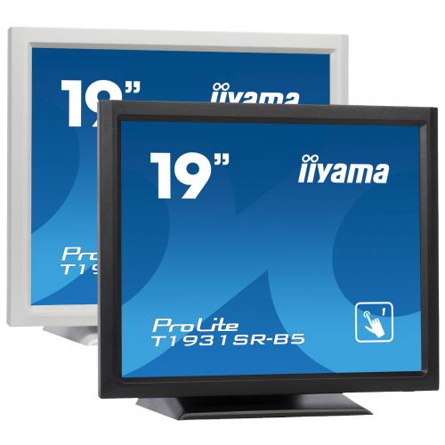 Monitor LED Touchscreen Iiyama Prolite T1931SR-B5, 19inch, 1280x1024, 5ms, Black