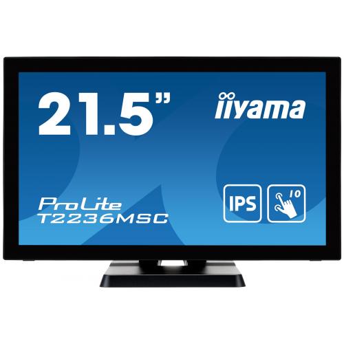 Display Interactiv Iiyama Seria ProLite T2236MSC-B3, 21.5inch, 1920x1080pixeli, Black