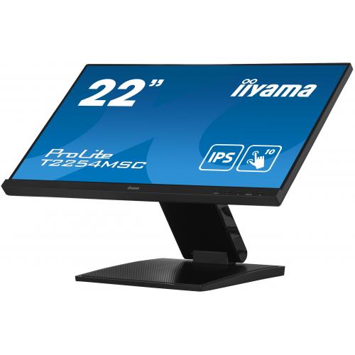 Display Interactiv Iiyama Seria ProLite T2254MSC-B1AG, 21.5inch, 1920x1080pixeli, Black