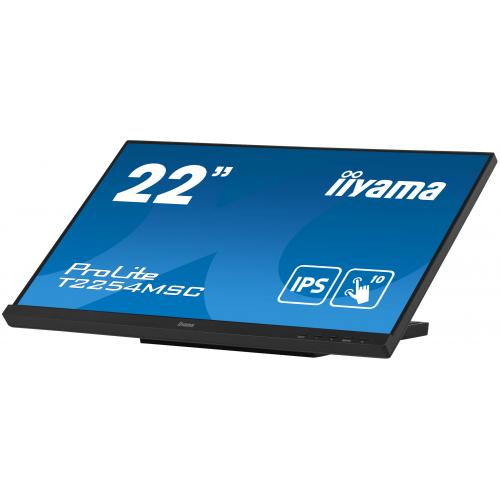 Display Interactiv Iiyama Seria ProLite T2254MSC-B1AG, 21.5inch, 1920x1080pixeli, Black