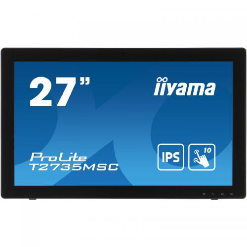 Monitor LED Touchscreen IIyama T2735MSC-B3, 27inch, 1920x1080, 5ms, Black