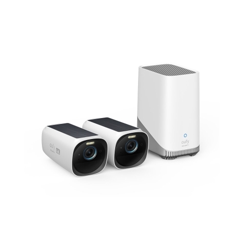 Kit Camera Supraveghere Eufy eufyCam 3 S330 + Homebase 3