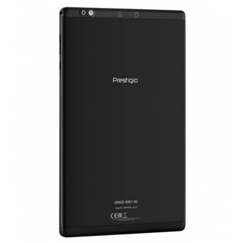 Tableta Prestigio Grace 4891 4G, Quad Core 1.6GHz, 10.1inch, 32GB, Wi-Fi, BT, 4G, Android 9, Dark Gray