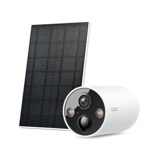 Camera supraveghere IP Bullet TP-Link Tapo C425 KIT, 4MP, Lentila 2.1mm, IR 15m + Panou solar TP-Link Tapo A201