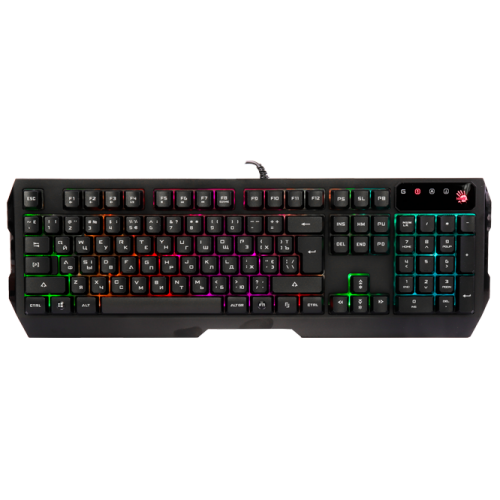 Tastatura A4Tech Bloody Q135, RGB LED, USB, Black