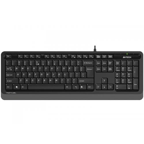Tastatura A4Tech FStyler FK10, USB, Black-Grey
