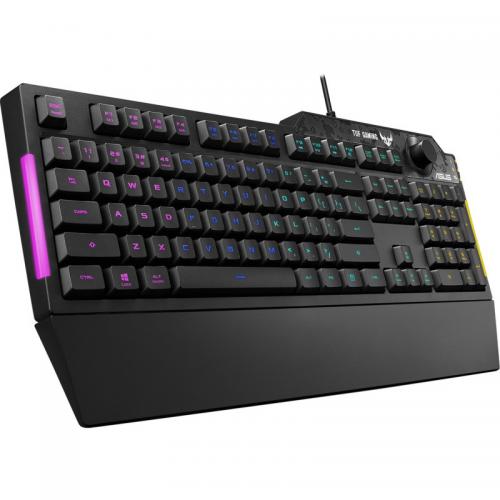 Tastatura ASUS TUF Gaming K1 RGB LED, USB, Black