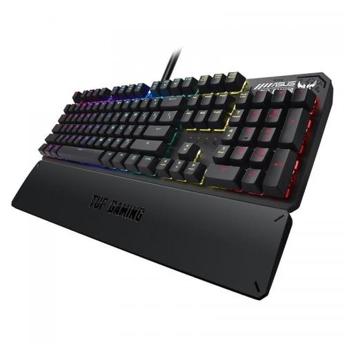 Tastatura Asus TUF K3 RGB LED, USB, Black