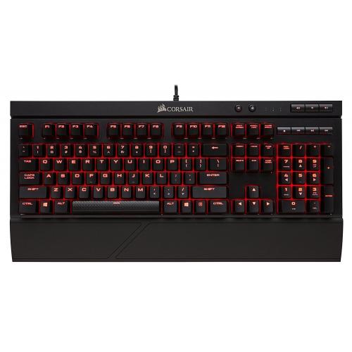Tastatura Corsair K68 Red LED Cherry MX Red, USB, Black