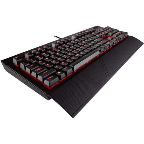 Tastatura Corsair K68 Red LED Cherry MX Red, USB, Black
