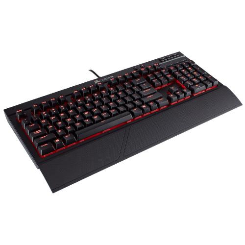 Tastatura Corsair K68 Red LED Cherry MX Red, USB, Black