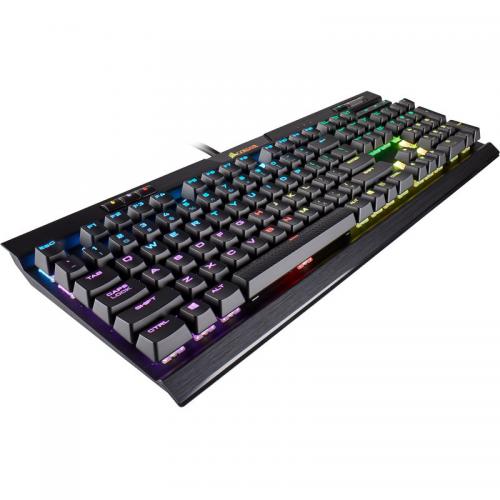 Tastatura Corsair K70 RGB LED MK.2 Cherry MX Brown, USB, Black