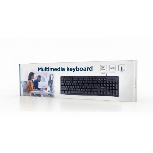 Tastatura Gembird KB-UM-107, USB, Black