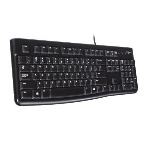 Tastatura Logitech K120, USB, Layout UK, Black