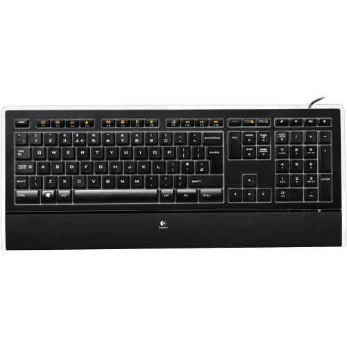 Tastatura Logitech K740 USB, Layout UK, Black