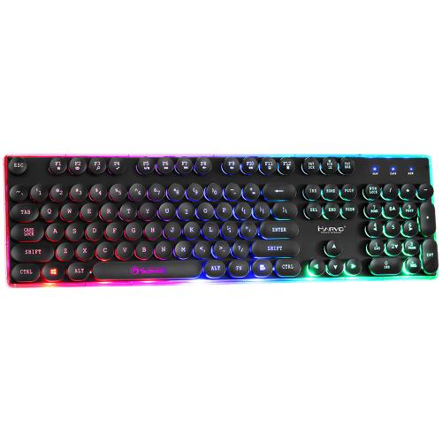 Tastatura Marvo K631, RGB LED, USB, Black
